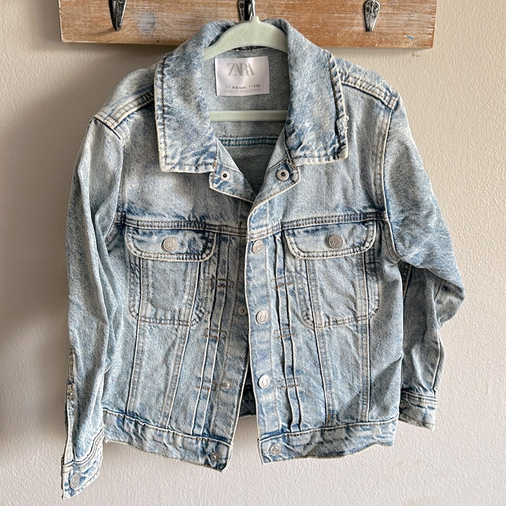 Zara Denim Jacket Size 4-5YR